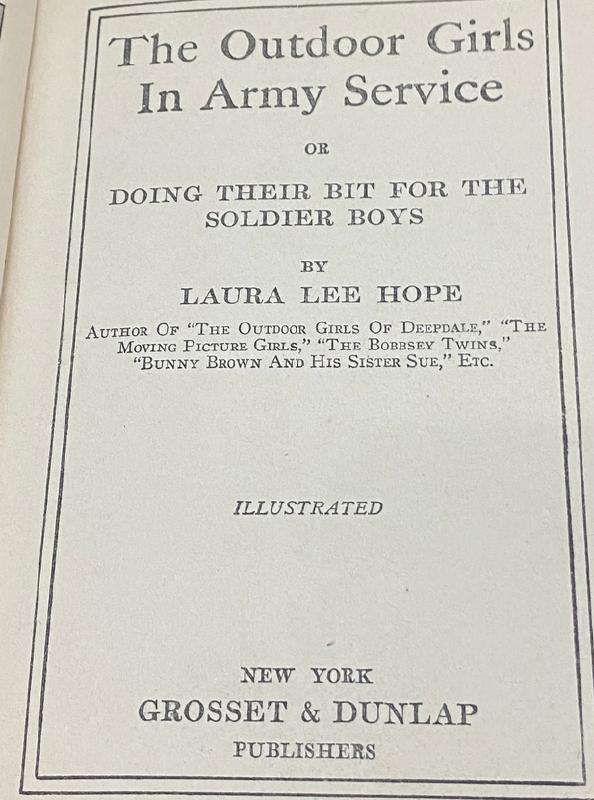 Screenshot 2024-02-22 at 15-22-33 Vintage 1918 Hardcover the Outdoor Girls in Army Service Book Laura Lee Hope - Etsy.png